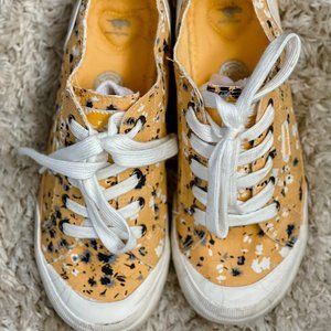 Rocket Dog Yellow Floral Sneakers